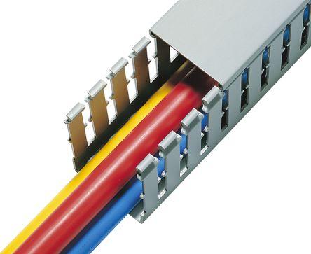 Produktbild HellermannTyton CABLE TRUNKING T1 15/40/7,5MM (Kabelkanal, 200 cm)