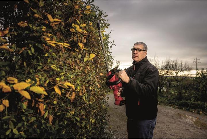 Actual product image GCS Accumulatorinės gyvatvorių žirklės FLEX GHT 55 18-EC (Cordless hedgecutters)