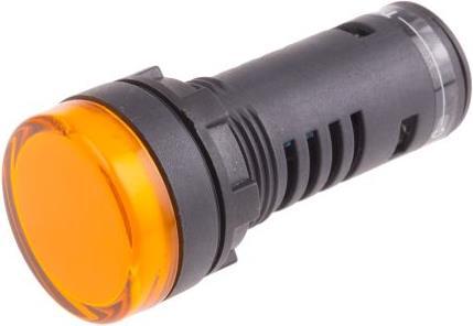 Produktbild Rs Pro LED Indicator 22mm Yellow 12V Test Circ