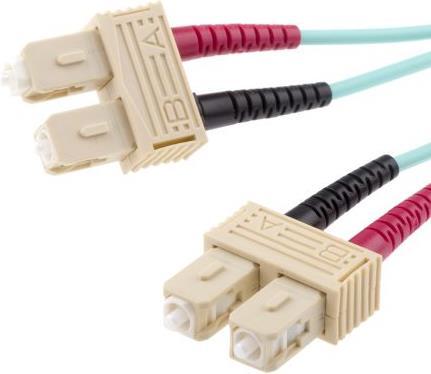 Image du produit Rs Pro Cordon de brassage multimode SC - SC Aqua 10m (10 m)