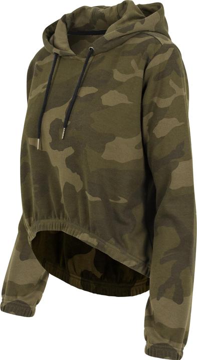 Actual product image Urban Classics Ladies Camo Cropped Hoody (M)