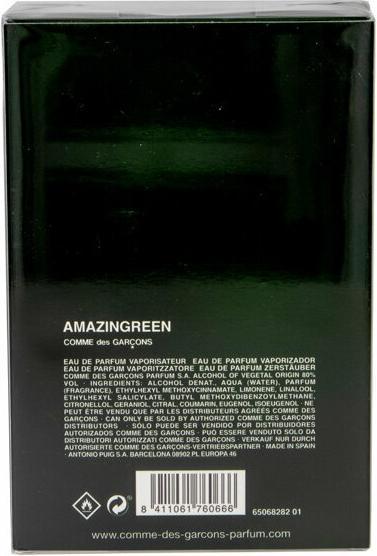 Actual product image Comme des Garçons Amazingreen (Eau de parfum, 100 ml)
