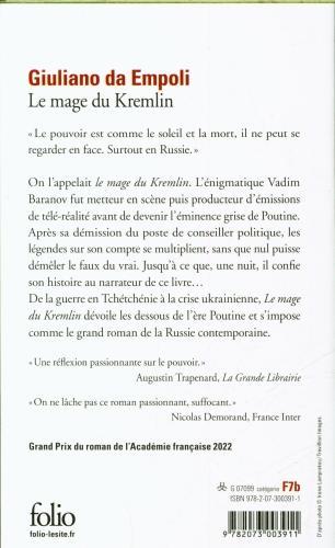 Produktbild Le mage du Kremlin (Französisch, Giuliano da Empoli, 2024)