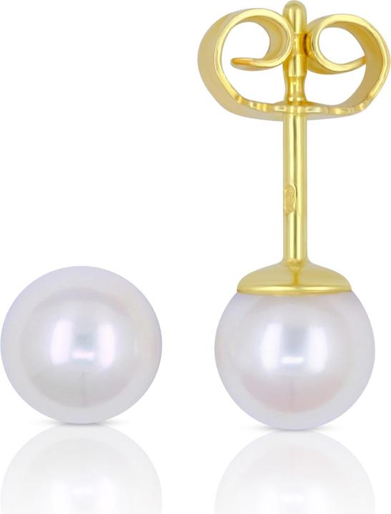 Muau Ohrstecker (750/18K Gelbgold)