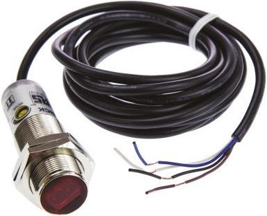 Actual product image Rs Pro Sensor photoelectric M18 PNP diffuse 2m