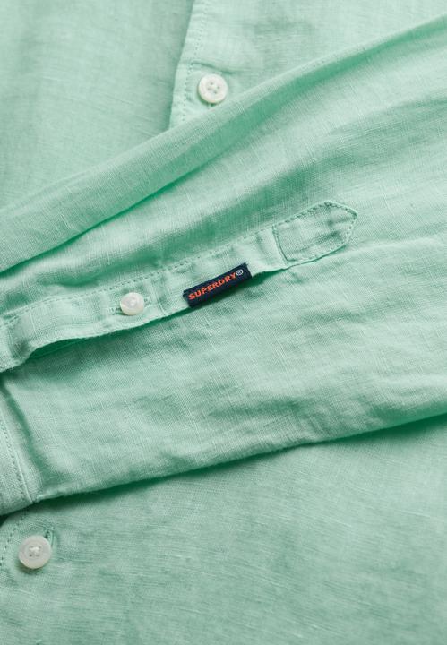 Produktbild Superdry Leinenhemd für den Urlaub mit langen Ärmeln (M)