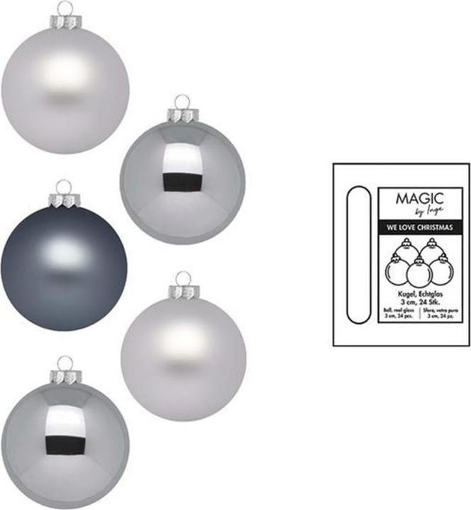 Inge’s Glas Christmas Decor Hazy (24 -teilig)