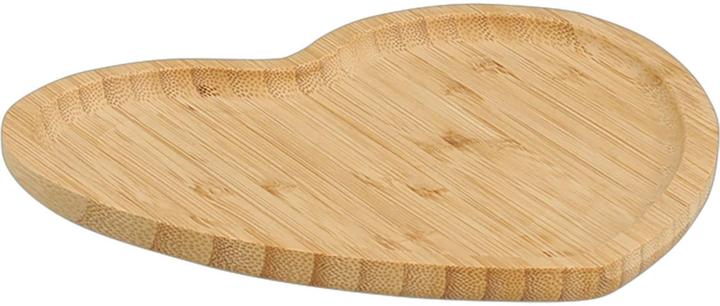 Image du produit Zeller Present Plateau de service Coeur Bambou 20.5x21 cm