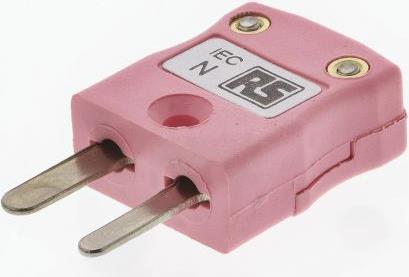 Actual product image Rs Pro Thermocouple Mini Cable Plug Type N