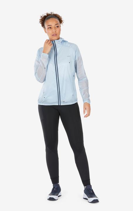 Actual product image Quechua Women's hiking jacket light windproof - MH900 (44, L)