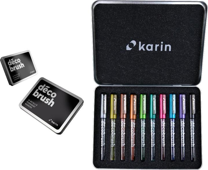 Produktbild Karin Brush Marker Pro Metall Box (Mehrfarbig, 10 x)