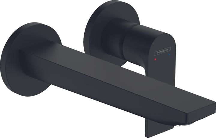 Produktbild hansgrohe HG 2-L EH-WT-MI Rebris E Unterputz, für Wandmontage mattschwarz