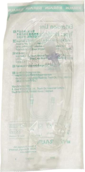 Produktbild B.Braun B. Braun Extension Line Type Heidelberger 30cm Luer Lock 100 Stk