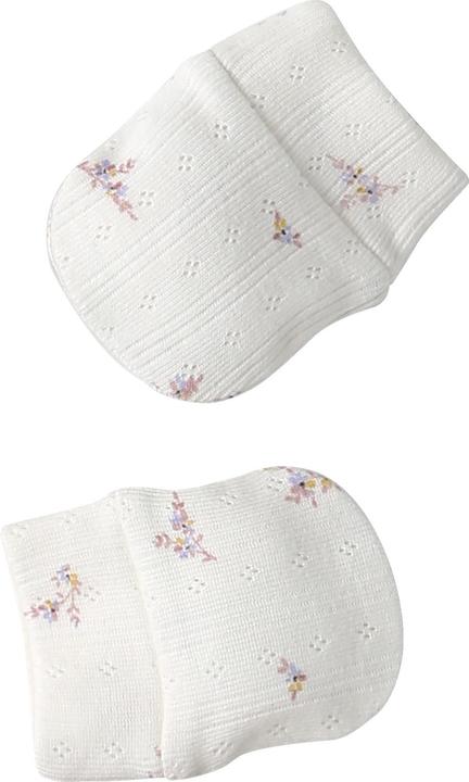 Actual product image Vertbaudet Mädchen Baby-Set: Mütze, Fäustlinge, Schühchen & Beutel