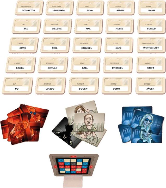 Actual product image Czech games edition Code names (German)
