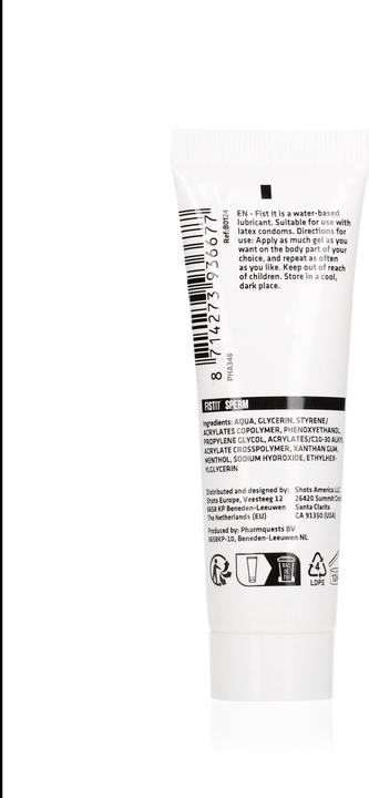 Productafbeelding Pharmquests Sperma-achtig glijmiddel - 0,8 fl oz / 25 ml (25 ml)