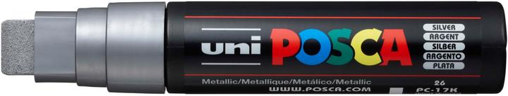 Image du produit Posca Marqueur PC-17K Pointe rectangulaire (Argent, 15 mm, 1 x)