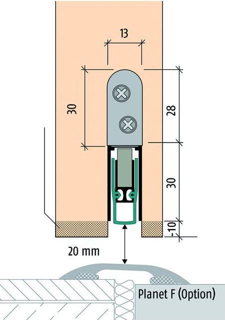 Image du produit Planet Joints d'abaissement de porte