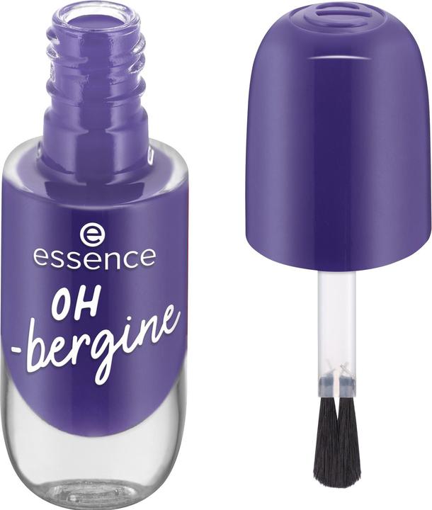 Actual product image essence Gel Nail Colour 65 OH-bergine (Violet, Gel-Effect Nail Polish)