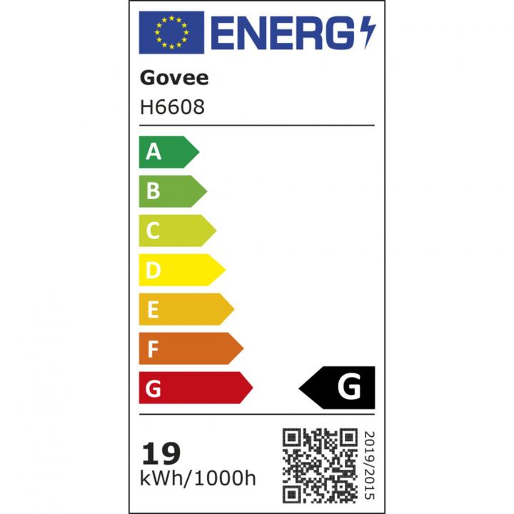 Label énergétique Govee Kit moniteur PC Pro pour 27"- 34