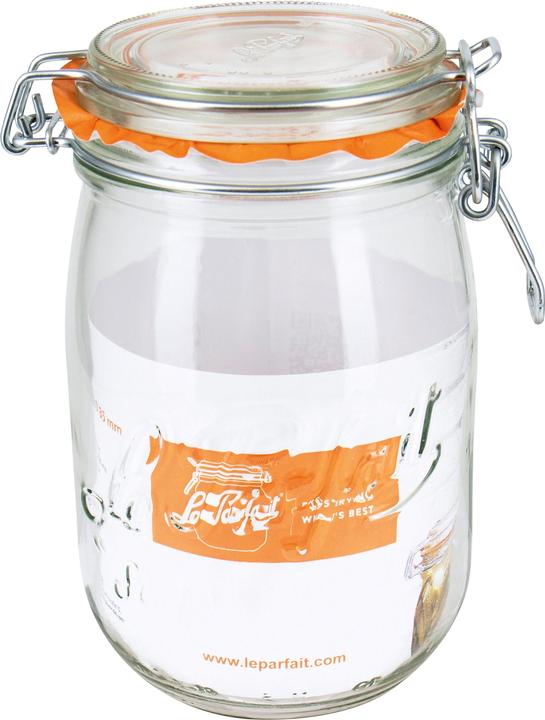 Produktbild Dosen-Zentrale Drahtbügelglas 'Le Parfait Bocaux' (1 Stk., 1 l)