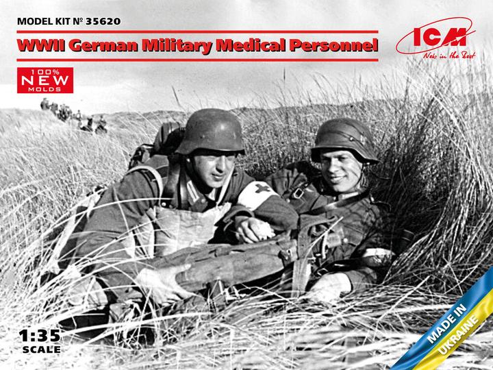 Produktbild ICM WWII German Military Medical Personnel (100% new molds)
