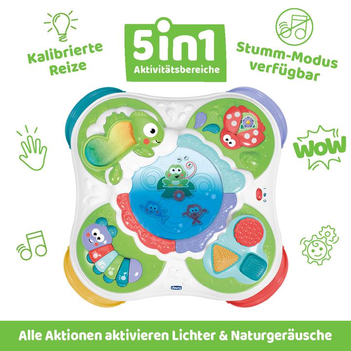 Actual product image Chicco Play table of the senses