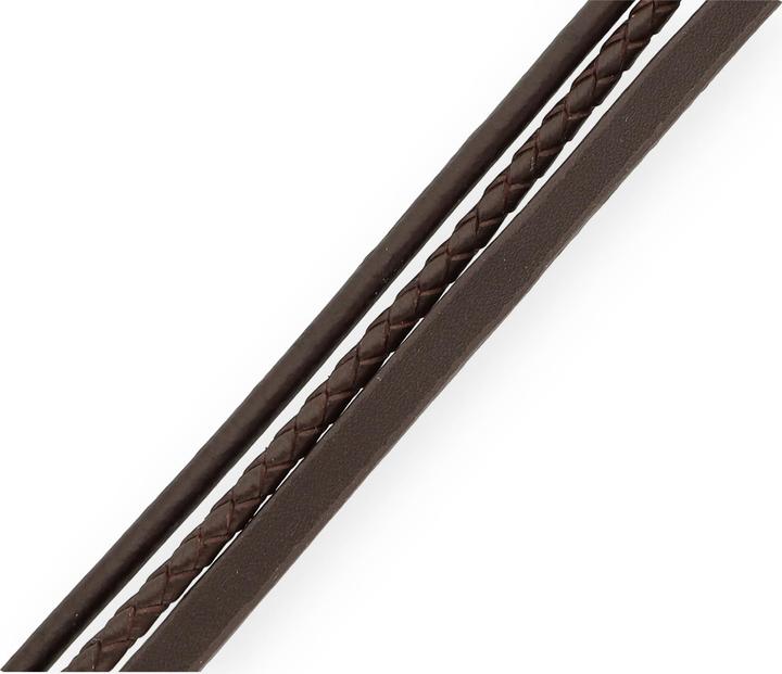 Phebus Men's Classic (21.50 cm, Edelstahl/Leder)
