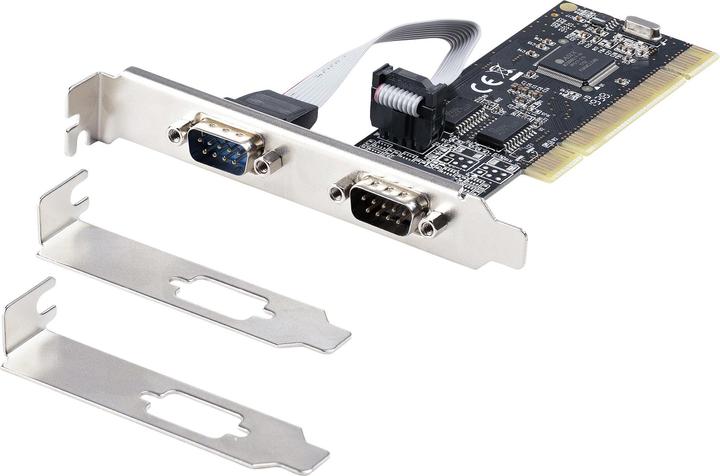 Produktbild StarTech .com 2 Port PCI RS232 Serial Adapter Card (0.13 m)