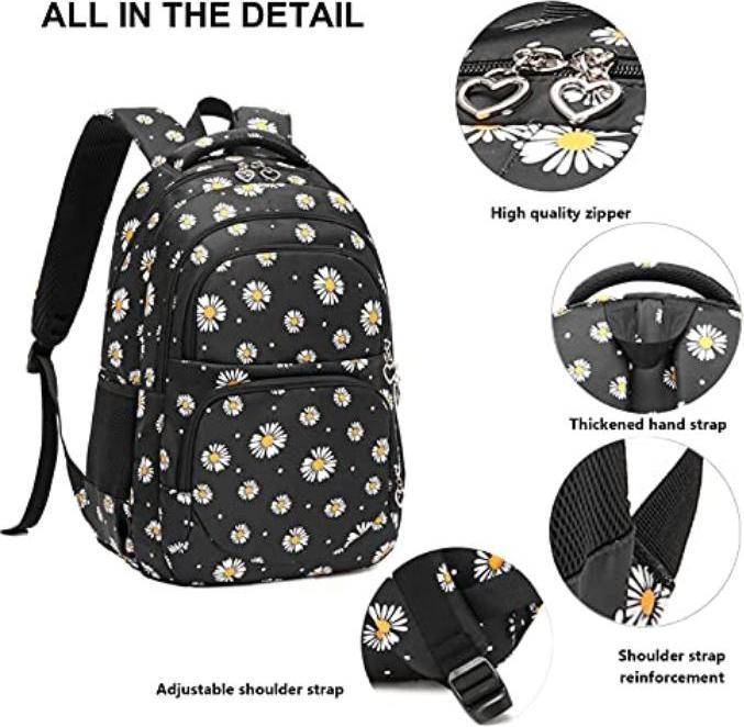 Produktbild Only-Bags.Store Schulranzen Schulrucksack Schulranzen Schulfreizeit mit Brotzeittasche und Federtasche
