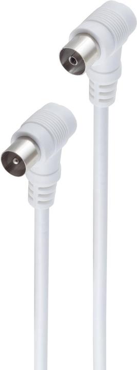 Image du produit Shiverpeaks ®-BASIC-S- câble d'antenne, 100% blindé, angle de connexion coaxial à angle de couplage coaxial (Câble d'antenne)