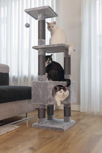 Image du produit Beeztees Arbre à chat Bz Figado (135 cm, Grey)