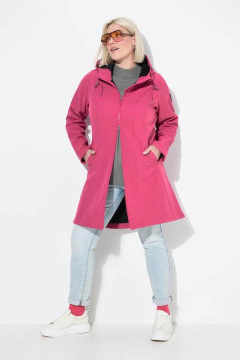 Produktbild Ulla Popken HYPRAR Softshelljacke, wasserabweisend, 2-Wege-Zipper (62)