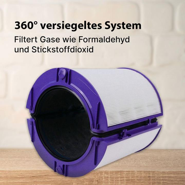 Image du produit Hermex Charbon actif & filtre à air HEPA pour Dyson Purifier Humidify & Cool HP09 (1 x)