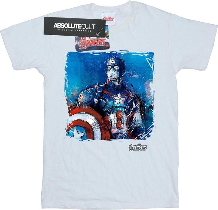 Captain America Art TShirt (XL)
