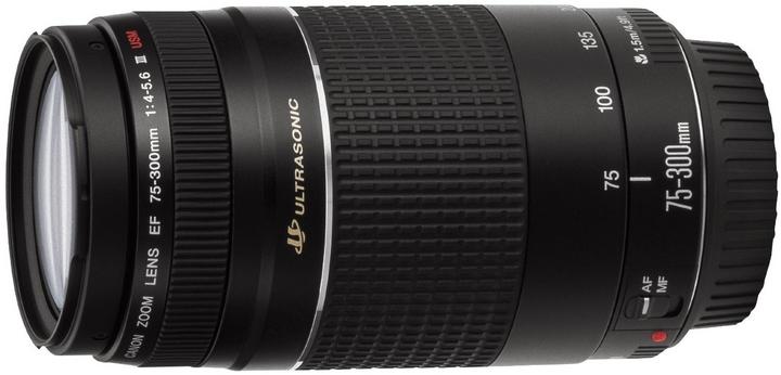 Produktbild Canon EF 75-300mm f/4.0–5.6 III (Canon EF, APS-C / DX)