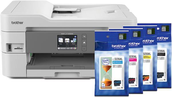 Actual product image Brother DCP-J1100DW incl. XL Ink Multipack (Ink, Colour)
