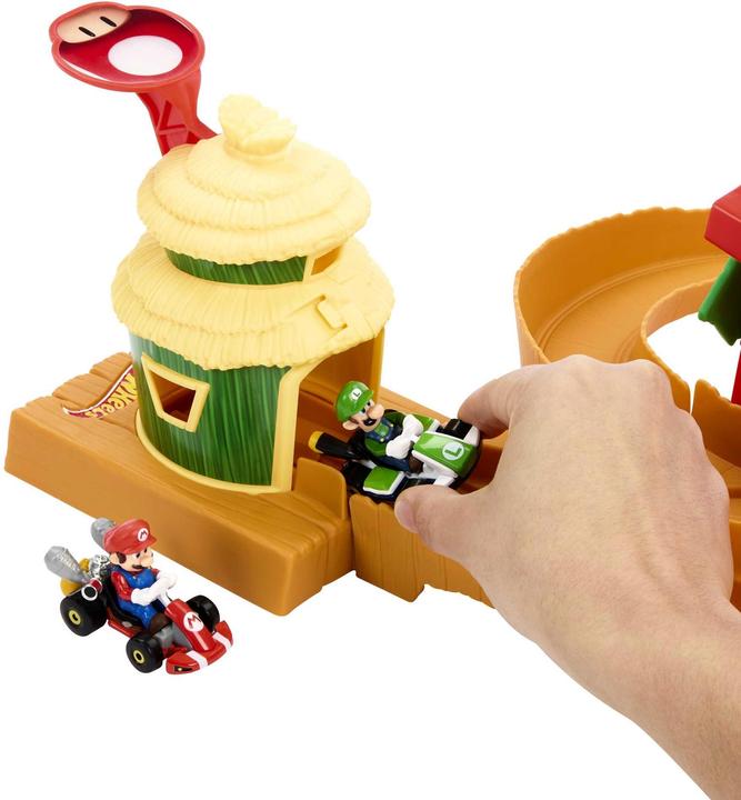 Produktbild Hot Wheels Mario Kart Rundkurs Trackset
