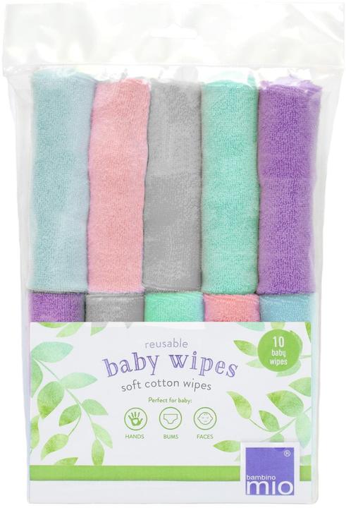 Bambino Mio Reusable wet wipes (10 Piece)