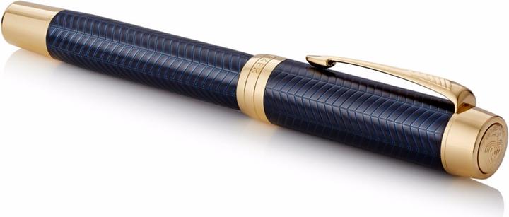 Actual product image Parker Pen Duofold Prestige Blue Chevron (Black, 1 x)