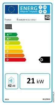 Produktbild Vaillant VE 21/14 (21000 W)