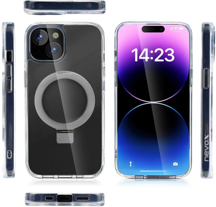 Actual product image Nevox StyleShell SHOCKFlex with stand function iPhone 16 (Apple iPhone 16)