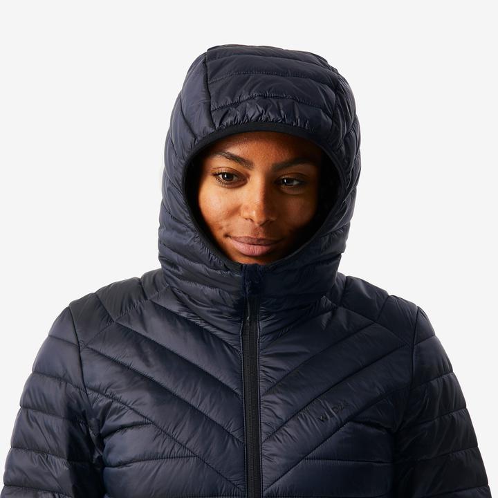 Produktbild Wedze Skijacke Daunenjacke Damen leicht und warm - 500 blau/schwarz (M)