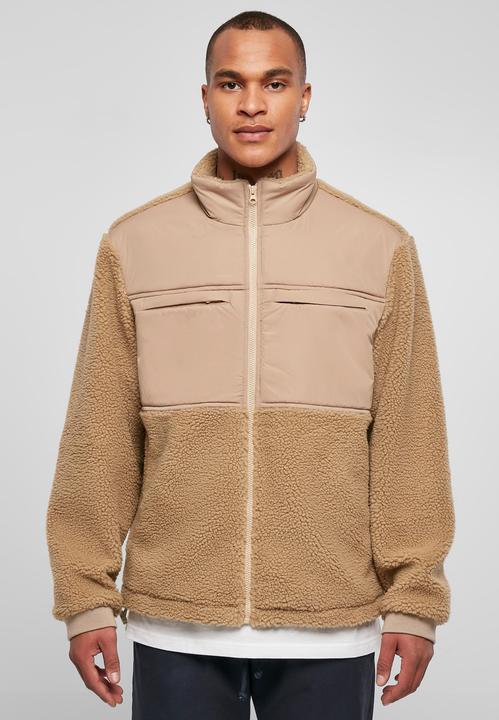 Immagine prodotto Urban Classics Giacca Sherpa con toppe (S)