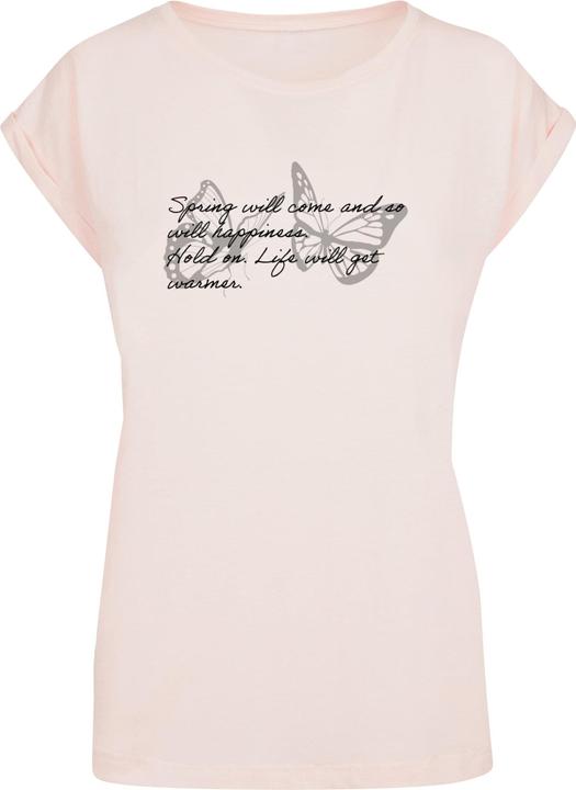 Actual product image Merchcode Ladies Spring Saying Extended Shoulder Tee - 111667 (XS)