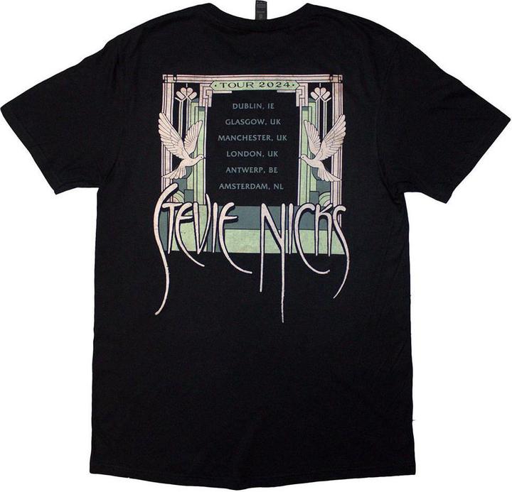 Actual product image Stevie Nicks Unisex Adult Tour '24 Doves Back Print T-Shirt (XXL)