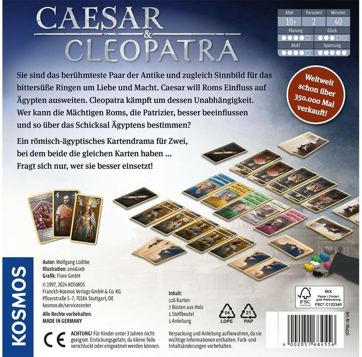 Produktbild Kosmos Caesar & Cleopatra (Deutsch)