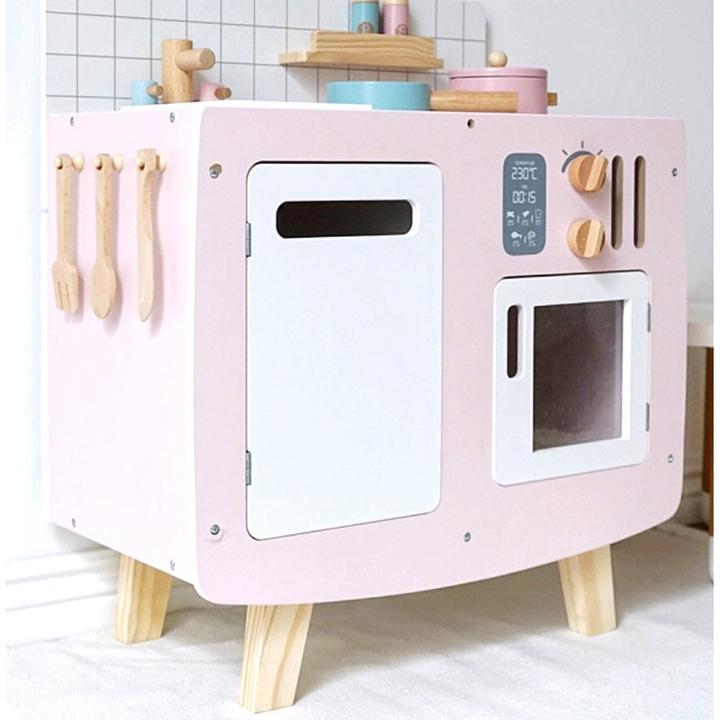 Produktbild Nelaroom Retro Holzküche mit Zubehör