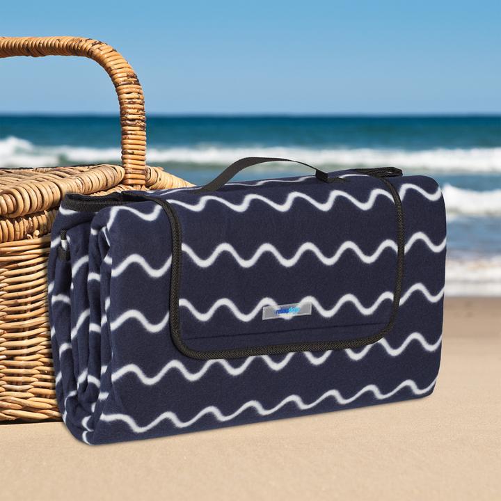 Actual product image Relaxdays Picnic blanket