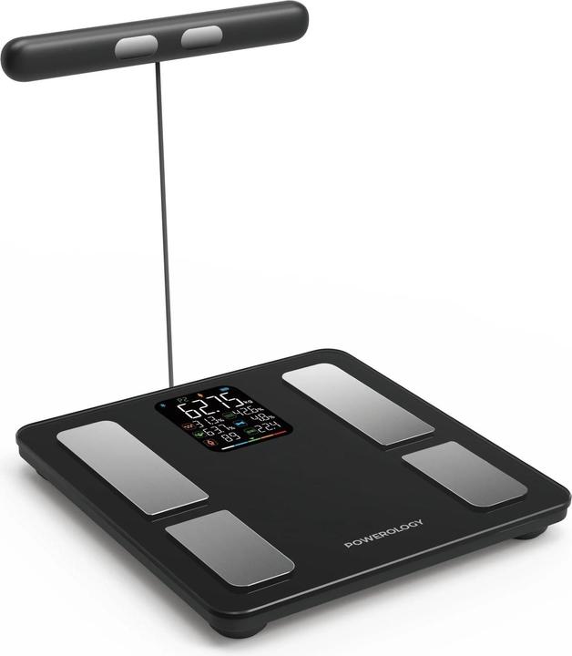 Produktbild Powerology 8-Electrode Smart Body Analyzer Scale Composition with Digital Screen Display